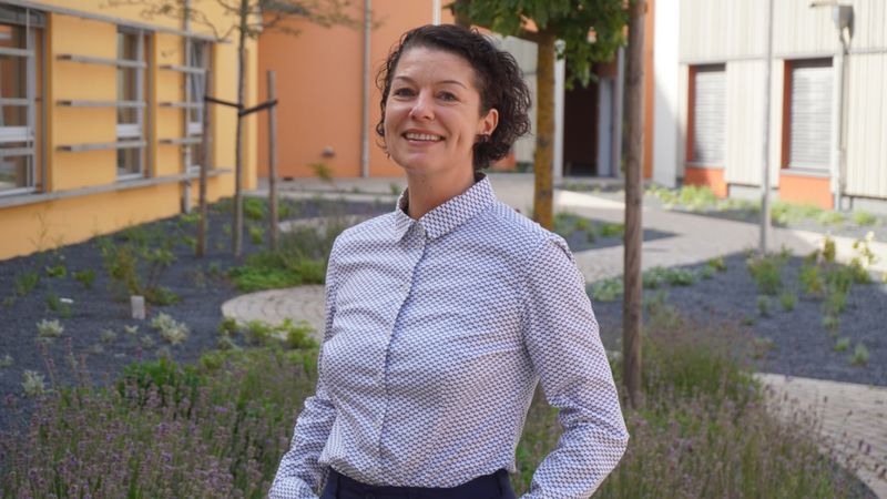 Aufnahmemanagerin im Ahorn-Karee der Graf Recke Diakonie: Alexandra Czenia-Kunz. 